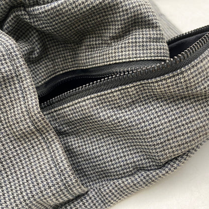 【中古品】【メンズ/レディース】 クラチカ限定 グレンチェック TOTE BAG トート バッグ カバン 鞄 188-260413-ya-09-izu カラー：グレー 万代Net店