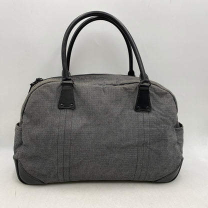 【中古品】【メンズ/レディース】 クラチカ限定 グレンチェック TOTE BAG トート バッグ カバン 鞄 188-260413-ya-09-izu カラー：グレー 万代Net店