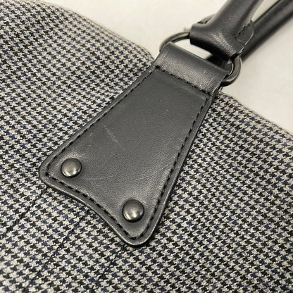 【中古品】【メンズ/レディース】 クラチカ限定 グレンチェック TOTE BAG トート バッグ カバン 鞄 188-260413-ya-09-izu カラー：グレー 万代Net店