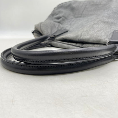 【中古品】【メンズ/レディース】 クラチカ限定 グレンチェック TOTE BAG トート バッグ カバン 鞄 188-260413-ya-09-izu カラー：グレー 万代Net店