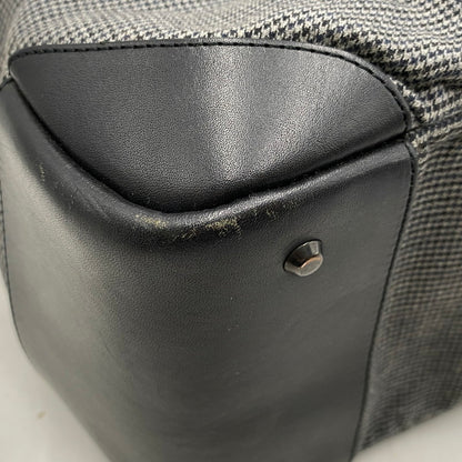 【中古品】【メンズ/レディース】 クラチカ限定 グレンチェック TOTE BAG トート バッグ カバン 鞄 188-260413-ya-09-izu カラー：グレー 万代Net店