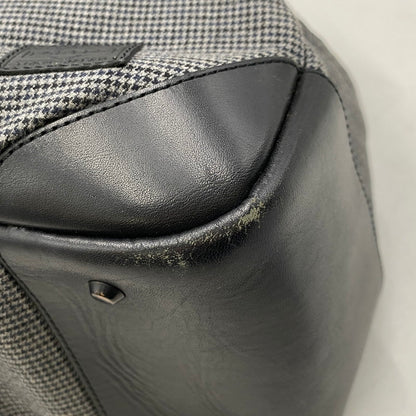 【中古品】【メンズ/レディース】 クラチカ限定 グレンチェック TOTE BAG トート バッグ カバン 鞄 188-260413-ya-09-izu カラー：グレー 万代Net店