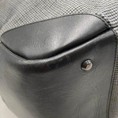 【中古品】【メンズ/レディース】 クラチカ限定 グレンチェック TOTE BAG トート バッグ カバン 鞄 188-260413-ya-09-izu カラー：グレー 万代Net店