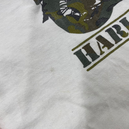 【中古品】【メンズ】 HARLEY DAVIDSON ハーレーダビッドソン c2006 ALABAMA SS TEE ショートスリーブ Tシャツ 半袖 トップス 146-260607-as-30-izu サイズ：L カラー：ホワイト 万代Net店