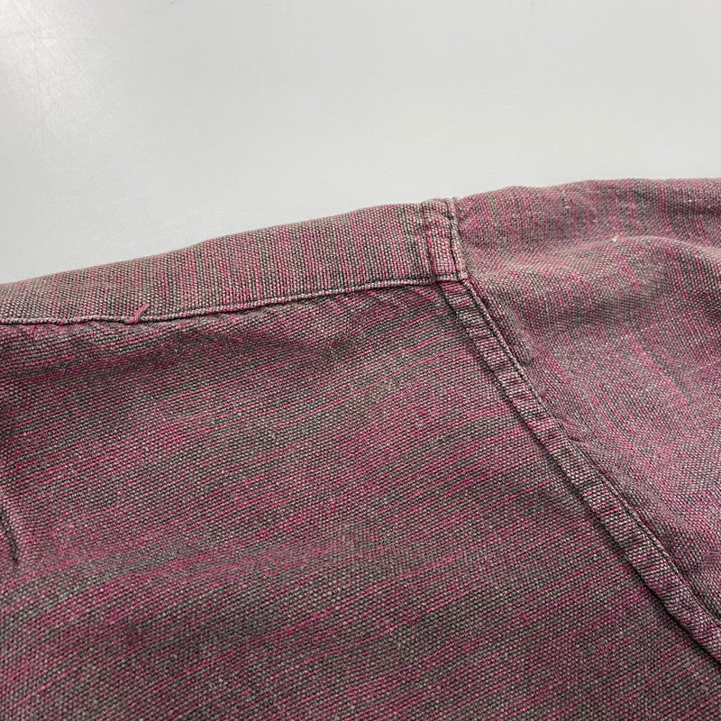 【中古品】【メンズ】 MAYAN MODERN GUATEMALA SHIRT ガテマラ シャツ トップス 146-260414-kh-01-izu カラー：バーガンディー系 万代Net店