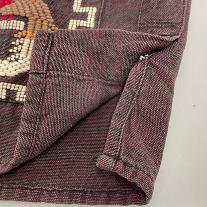 【中古品】【メンズ】 MAYAN MODERN GUATEMALA SHIRT ガテマラ シャツ トップス 146-260414-kh-01-izu カラー：バーガンディー系 万代Net店