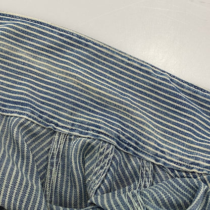 【中古品】【メンズ】 PENNY'S ペニーズ PAY DAY HICKORY STRIPE COVERALL ペイデイ ヒッコリー ストライプ カバーオール アウター 146-260414-kh-08-izu カラー：ネイビー 万代Net店