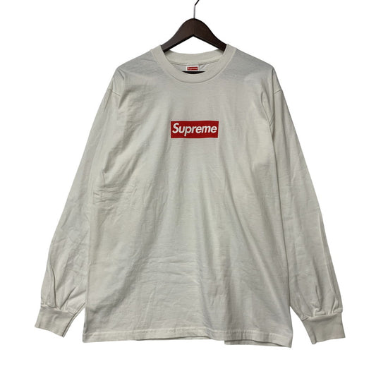 【中古品】【メンズ】 Supreme シュプリーム BOX LOGO LS TEE ボックス ロゴ ロングスリーブ ティー トップス 長袖 149-260413-cs-01-izu サイズ：M 万代Net店
