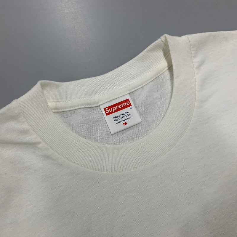 【中古品】【メンズ】 Supreme シュプリーム BOX LOGO LS TEE ボックス ロゴ ロングスリーブ ティー トップス 長袖 149-260413-cs-01-izu サイズ：M 万代Net店