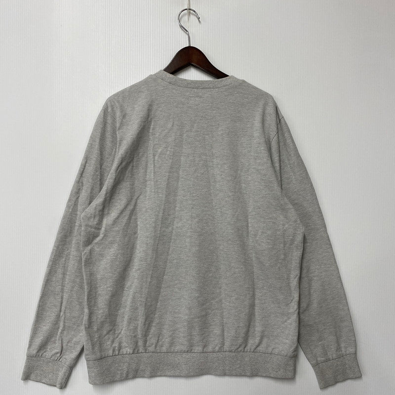 【中古品】【メンズ】 Supreme シュプリーム SMALL BOX LS TEE スモール ボックス ロングスリーブ Tシャツ トップス 149-260416-kh-01-izu サイズ：L カラー：グレー 万代Net店