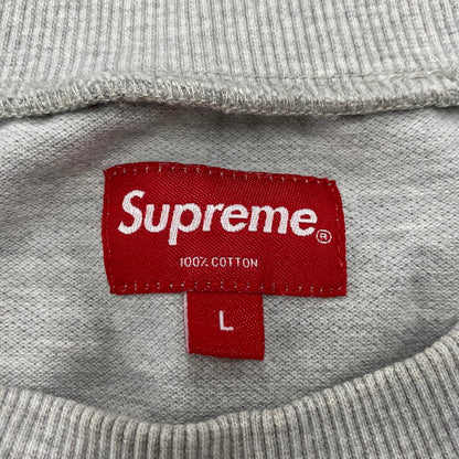 【中古品】【メンズ】 Supreme シュプリーム SMALL BOX LS TEE スモール ボックス ロングスリーブ Tシャツ トップス 149-260416-kh-01-izu サイズ：L カラー：グレー 万代Net店
