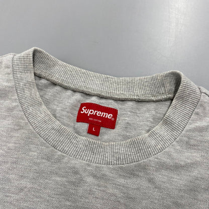 【中古品】【メンズ】 Supreme シュプリーム SMALL BOX LS TEE スモール ボックス ロングスリーブ Tシャツ トップス 149-260416-kh-01-izu サイズ：L カラー：グレー 万代Net店