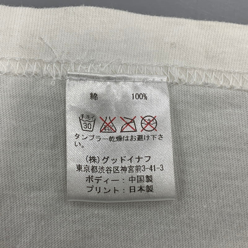 【中古品】【メンズ】 GOOD ENOUGH×KOZIK グッドイナフ×コジック 17SS KOZIK ART WORK PRINT TEE コジック アート ワーク プリント ティー トップス 半袖 142-260413-cs-05-izu サイズ：M カラー：ホワイト 万代Net店