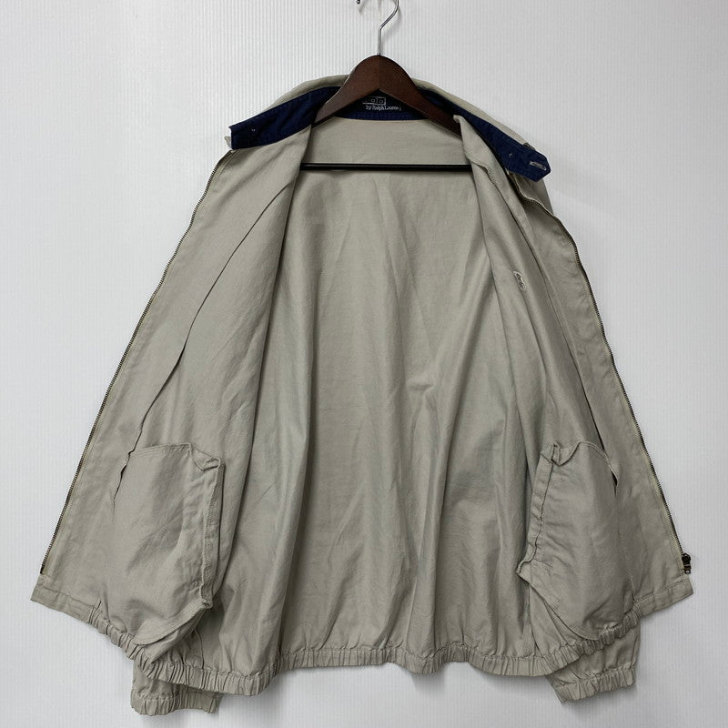 【中古品】【メンズ】 Polo by Ralph Lauren ポロバイラルフローレン BROWN PONY SWING TOP JACKET ブラウン ポニー スイングトップ ジャケット アウター 146-260416-kh-04-izu カラー：ベージュ系 万代Net店