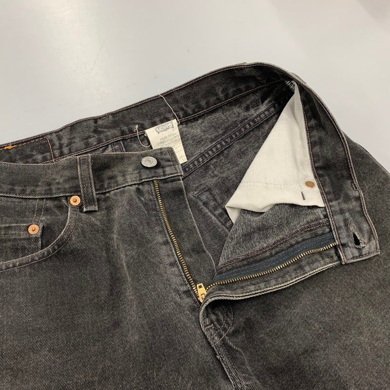 【中古品】【メンズ】 00550-7460 刻印264 RELAXED FIT BLACK 00S 550 DENIM PANTS リラックス フィット ブラック デニム パンツ ボトムス ズボン 157-260413-cs-07-izu サイズ：W33 L32 カラー：ブラック 万代Net店