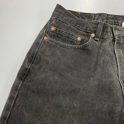 【中古品】【メンズ】 00550-7460 刻印264 RELAXED FIT BLACK 00S 550 DENIM PANTS リラックス フィット ブラック デニム パンツ ボトムス ズボン 157-260413-cs-07-izu サイズ：W33 L32 カラー：ブラック 万代Net店