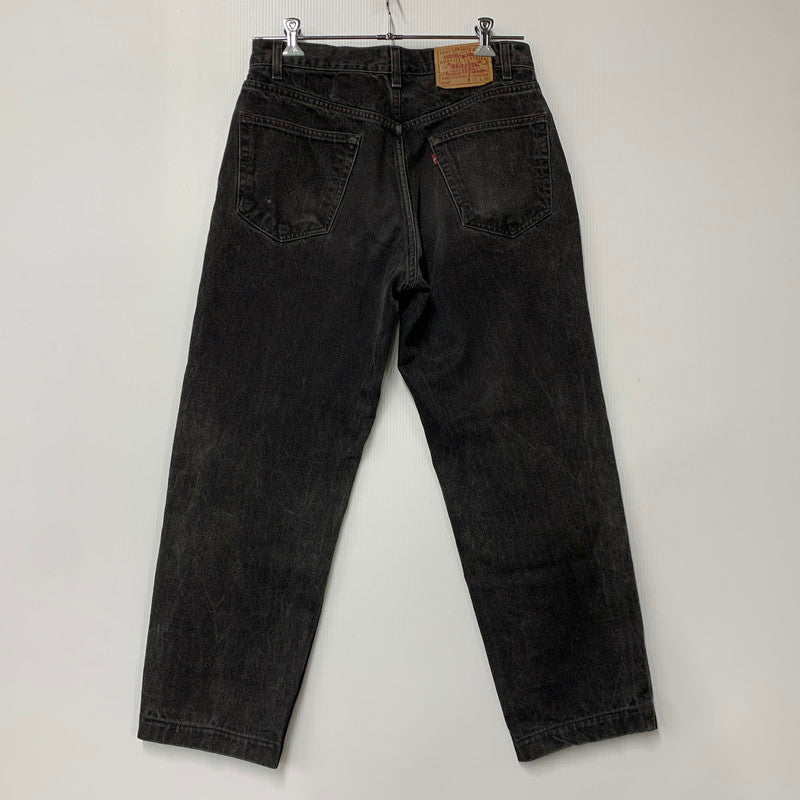 【中古品】【メンズ】 00550-7460 刻印264 RELAXED FIT BLACK 00S 550 DENIM PANTS リラックス フィット ブラック デニム パンツ ボトムス ズボン 157-260413-cs-07-izu サイズ：W33 L32 カラー：ブラック 万代Net店