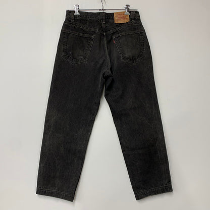 【中古品】【メンズ】 00550-7460 刻印264 RELAXED FIT BLACK 00S 550 DENIM PANTS リラックス フィット ブラック デニム パンツ ボトムス ズボン 157-260413-cs-07-izu サイズ：W33 L32 カラー：ブラック 万代Net店