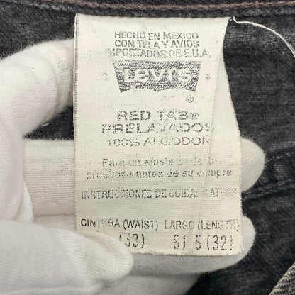 【中古品】【メンズ】 00550-7460 刻印264 RELAXED FIT BLACK 00S 550 DENIM PANTS リラックス フィット ブラック デニム パンツ ボトムス ズボン 157-260413-cs-07-izu サイズ：W33 L32 カラー：ブラック 万代Net店