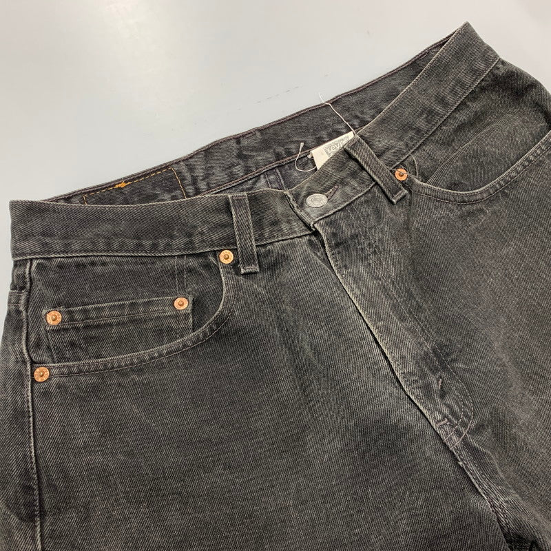 【中古品】【メンズ】 00550-7460 刻印264 RELAXED FIT BLACK 00S 550 DENIM PANTS リラックス フィット ブラック デニム パンツ ボトムス ズボン 157-260413-cs-07-izu サイズ：W33 L32 カラー：ブラック 万代Net店