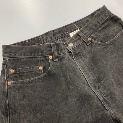 【中古品】【メンズ】 00550-7460 刻印264 RELAXED FIT BLACK 00S 550 DENIM PANTS リラックス フィット ブラック デニム パンツ ボトムス ズボン 157-260413-cs-07-izu サイズ：W33 L32 カラー：ブラック 万代Net店
