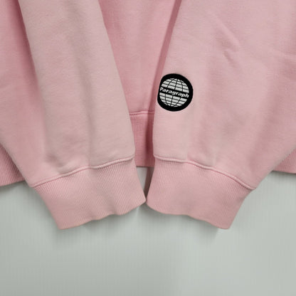【中古品】【メンズ】 PARAGRAPH パラグラフ FIRE LOGO HOODIE ファイアー ロゴ フーディー トップス 長袖 142-260606-ya-12-izu サイズ：下記参照 カラー：ピンク 万代Net店