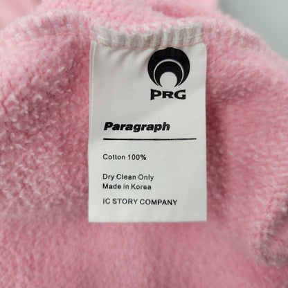【中古品】【メンズ】 PARAGRAPH パラグラフ FIRE LOGO HOODIE ファイアー ロゴ フーディー トップス 長袖 142-260606-ya-12-izu サイズ：下記参照 カラー：ピンク 万代Net店