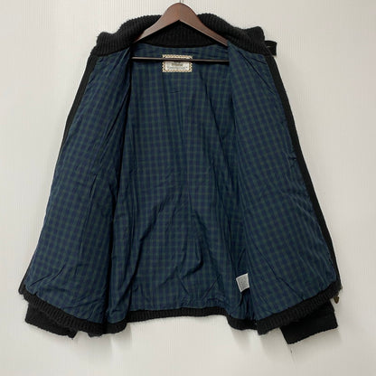 【中古品】【メンズ】 MCGREGOR × FREAK’S STORE マクレガー×フリークスストア 233-1340 別注 モヘア混 WOOL BLOUSON JACKET ウール ブルゾン ジャケット 147-260413-cs-18-izu サイズ：L カラー：ブラック 万代Net店