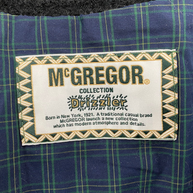 【中古品】【メンズ】 MCGREGOR × FREAK’S STORE マクレガー×フリークスストア 233-1340 別注 モヘア混 WOOL BLOUSON JACKET ウール ブルゾン ジャケット 147-260413-cs-18-izu サイズ：L カラー：ブラック 万代Net店