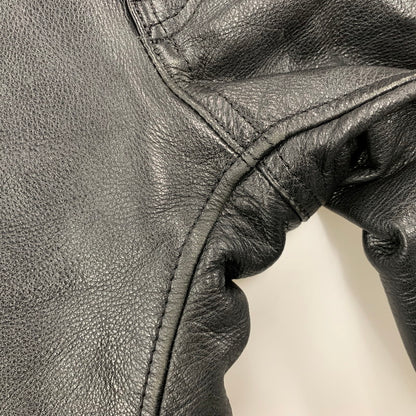 【中古品】【メンズ】 KADOYA カドヤ LOX 2275 228 COW K'S LEATHER PANTS カウ レザー パンツ ボトムス ズボン 156-260413-cs-08-izu サイズ：M カラー：ブラック 万代Net店