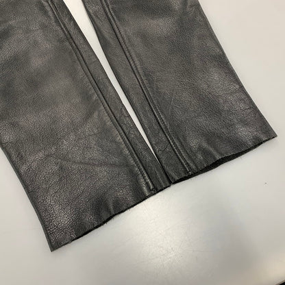 【中古品】【メンズ】 KADOYA カドヤ LOX 2275 228 COW K'S LEATHER PANTS カウ レザー パンツ ボトムス ズボン 156-260413-cs-08-izu サイズ：M カラー：ブラック 万代Net店