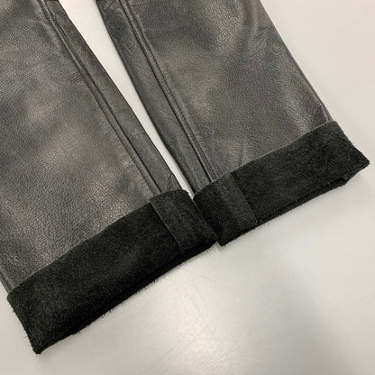 【中古品】【メンズ】 KADOYA カドヤ LOX 2275 228 COW K'S LEATHER PANTS カウ レザー パンツ ボトムス ズボン 156-260413-cs-08-izu サイズ：M カラー：ブラック 万代Net店