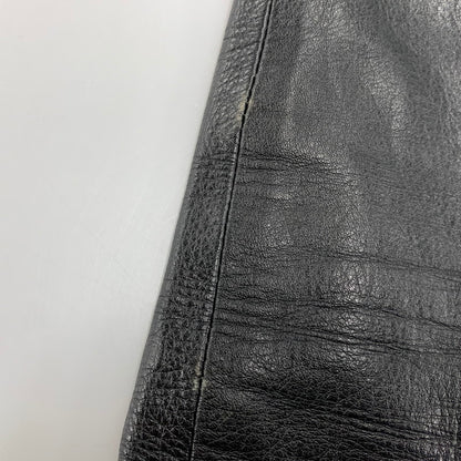 【中古品】【メンズ】 KADOYA カドヤ LOX 2275 228 COW K'S LEATHER PANTS カウ レザー パンツ ボトムス ズボン 156-260413-cs-08-izu サイズ：M カラー：ブラック 万代Net店