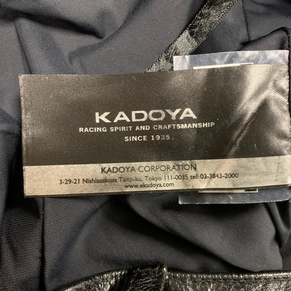 【中古品】【メンズ】 KADOYA カドヤ LOX 2275 228 COW K'S LEATHER PANTS カウ レザー パンツ ボトムス ズボン 156-260413-cs-08-izu サイズ：M カラー：ブラック 万代Net店