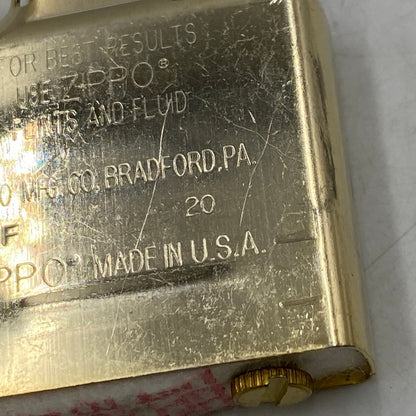【中古美品】【メンズ/レディース】 ZIPPO ジッポ PEACE ピース 75TH ANNIVERSARY 75周年 アニバーサリー 20年製造 ライター 喫煙具 206-260413-ya-07-izu カラー：ネイビー 万代Net店