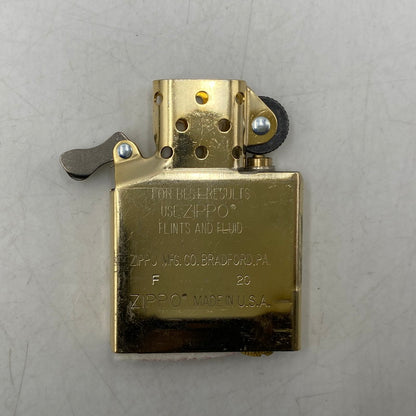【中古美品】【メンズ/レディース】 ZIPPO ジッポ PEACE ピース 75TH ANNIVERSARY 75周年 アニバーサリー 20年製造 ライター 喫煙具 206-260413-ya-07-izu カラー：ネイビー 万代Net店