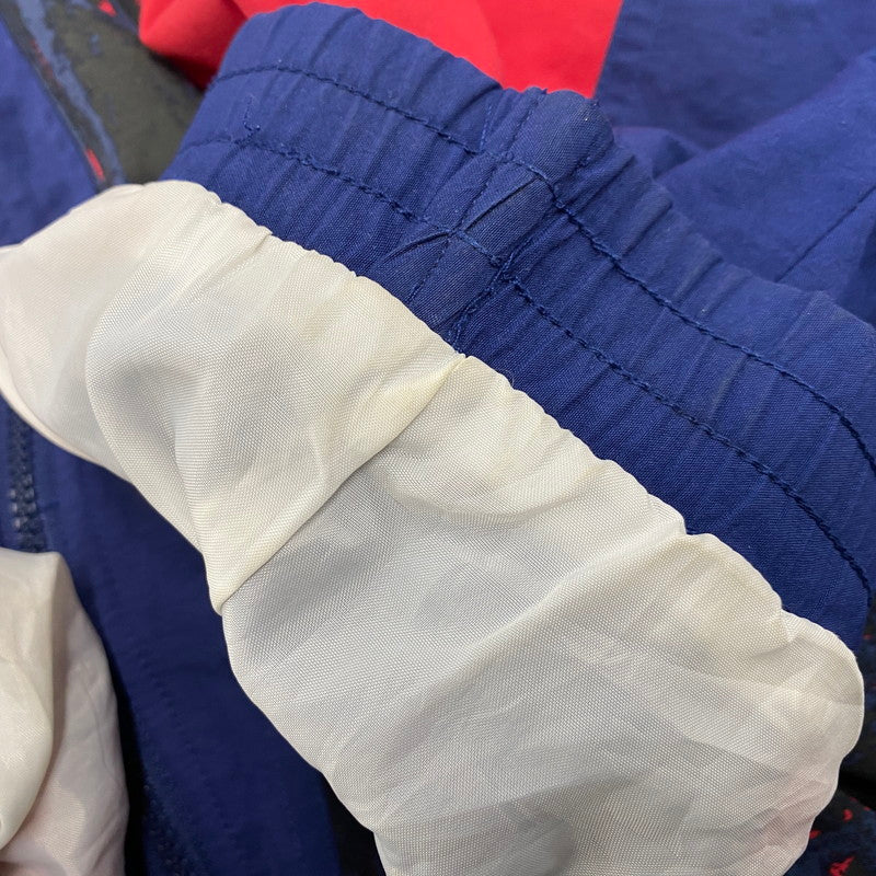 【中古品】【メンズ】 OLD ADIDAS オールド アディダス 万国旗タグ SIDE LINE ZIPUP NYLON JACKET サイド ライン ジップアップ ナイロン ジャケット アウター 146-260417-kh-09-izu サイズ：F 180 カラー：マルチ 万代Net店