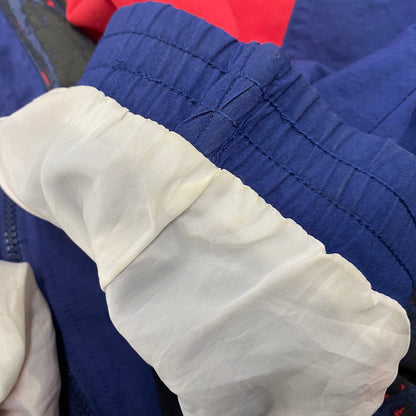 【中古品】【メンズ】 OLD ADIDAS オールド アディダス 万国旗タグ SIDE LINE ZIPUP NYLON JACKET サイド ライン ジップアップ ナイロン ジャケット アウター 146-260417-kh-09-izu サイズ：F 180 カラー：マルチ 万代Net店