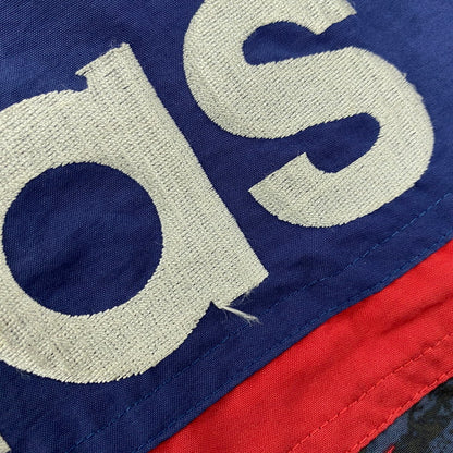 【中古品】【メンズ】 OLD ADIDAS オールド アディダス 万国旗タグ SIDE LINE ZIPUP NYLON JACKET サイド ライン ジップアップ ナイロン ジャケット アウター 146-260417-kh-09-izu サイズ：F 180 カラー：マルチ 万代Net店