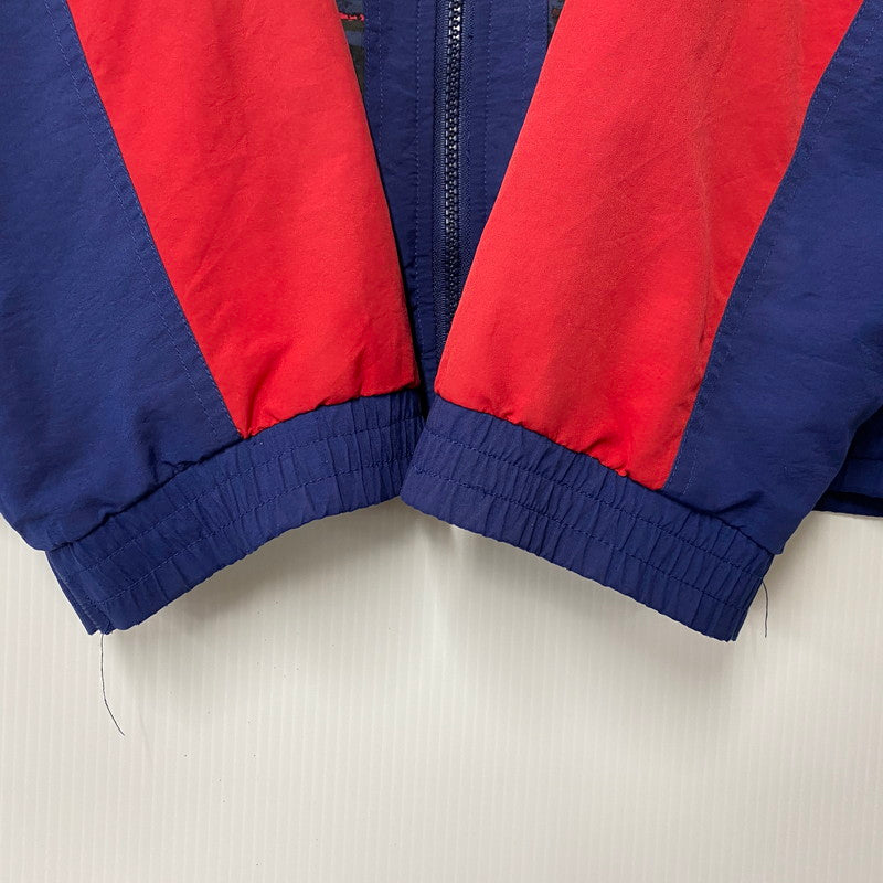 【中古品】【メンズ】 OLD ADIDAS オールド アディダス 万国旗タグ SIDE LINE ZIPUP NYLON JACKET サイド ライン ジップアップ ナイロン ジャケット アウター 146-260417-kh-09-izu サイズ：F 180 カラー：マルチ 万代Net店