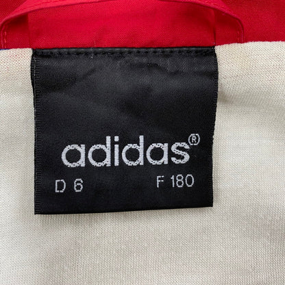 【中古品】【メンズ】 OLD ADIDAS オールド アディダス 万国旗タグ SIDE LINE ZIPUP NYLON JACKET サイド ライン ジップアップ ナイロン ジャケット アウター 146-260417-kh-09-izu サイズ：F 180 カラー：マルチ 万代Net店