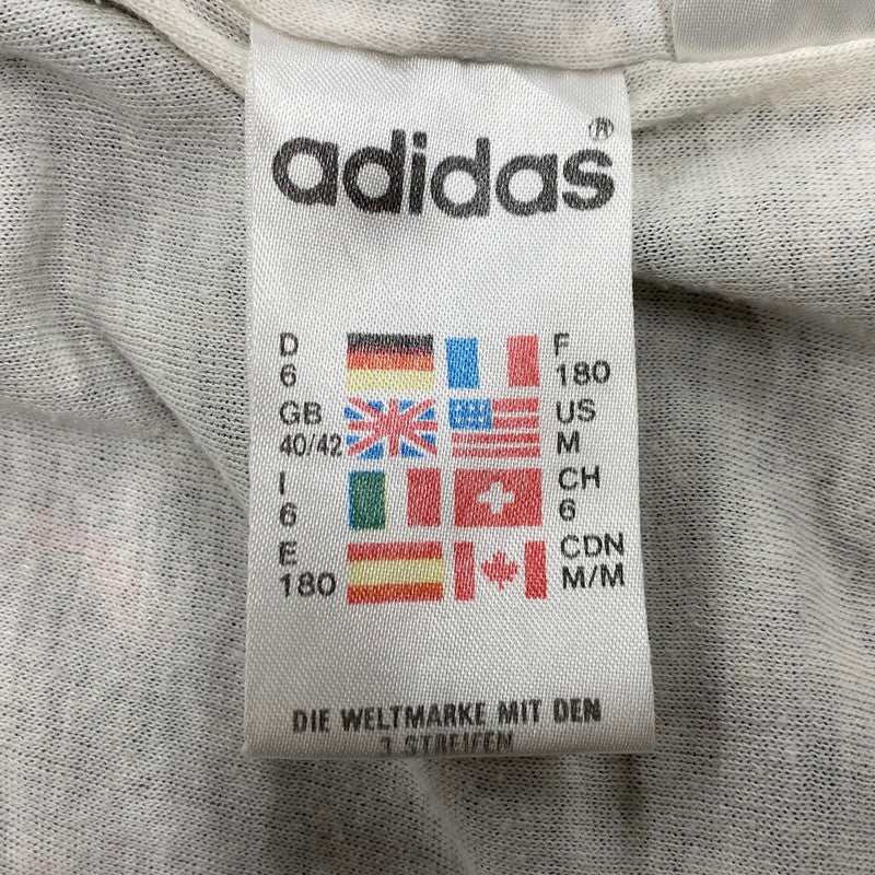 【中古品】【メンズ】 OLD ADIDAS オールド アディダス 万国旗タグ SIDE LINE ZIPUP NYLON JACKET サイド ライン ジップアップ ナイロン ジャケット アウター 146-260417-kh-09-izu サイズ：F 180 カラー：マルチ 万代Net店