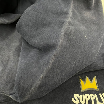 【現状渡し品】【メンズ】 SUPPLIER サプライヤー DISCO HOODIE ディスコ フーディー トップス 長袖 142-260413-cs-19-izu サイズ：XL カラー：ネイビー 万代Net店