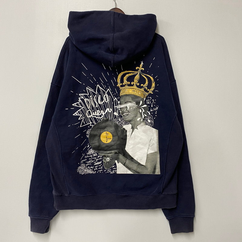 【現状渡し品】【メンズ】 SUPPLIER サプライヤー DISCO HOODIE ディスコ フーディー トップス 長袖 142-260413-cs-19-izu サイズ：XL カラー：ネイビー 万代Net店