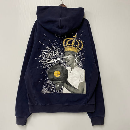 【現状渡し品】【メンズ】 SUPPLIER サプライヤー DISCO HOODIE ディスコ フーディー トップス 長袖 142-260413-cs-19-izu サイズ：XL カラー：ネイビー 万代Net店