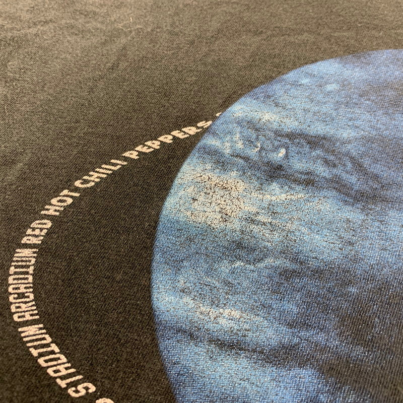 【現状渡し品】【メンズ】 TULTEX タルテックス RED HOT CHILI PEPPERS レッド ホット チリ ペッパーズ 00’S STADIUM ARCADIUM 06-07 USA TOUR TEE スタジアム ツアー ティー トップス 半袖 146-260413-cs-03-izu サイズ：不明 カラー：ブラック 万代Net店
