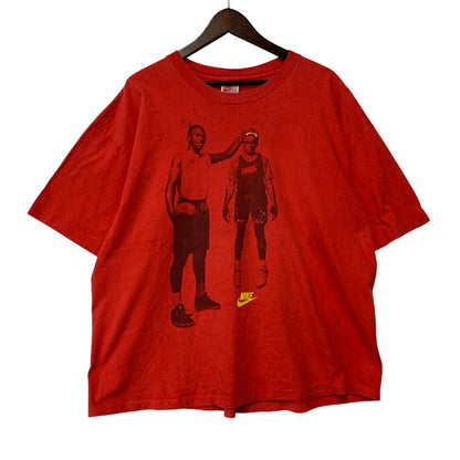 【中古品】【メンズ】 MICHAEL JORDAN＆SPIKE LEE マイケルジョーダン×スパイクリー USA製 THE BEST ON EARTH MARS TEE ザ ベスト オン アース マーズ ティー トップス 半袖 146-260413-cs-04-izu サイズ：XL カラー：レッド 万代Net店