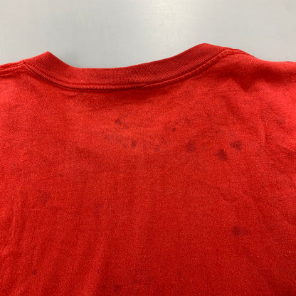 【中古品】【メンズ】 MICHAEL JORDAN＆SPIKE LEE マイケルジョーダン×スパイクリー USA製 THE BEST ON EARTH MARS TEE ザ ベスト オン アース マーズ ティー トップス 半袖 146-260413-cs-04-izu サイズ：XL カラー：レッド 万代Net店