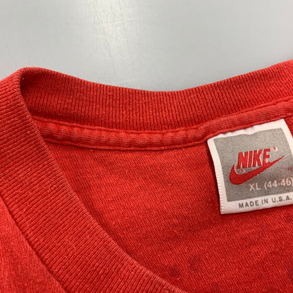 【中古品】【メンズ】 MICHAEL JORDAN＆SPIKE LEE マイケルジョーダン×スパイクリー USA製 THE BEST ON EARTH MARS TEE ザ ベスト オン アース マーズ ティー トップス 半袖 146-260413-cs-04-izu サイズ：XL カラー：レッド 万代Net店
