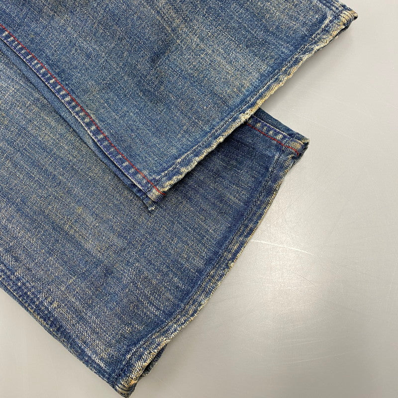 【中古品】【メンズ】 DIESEL ディーゼル CRUSHED GIMMICK WIDE DENIM PANTS クラッシュド ギミック ワイド デニム パンツ ボトムス ズボン 152-260413-cs-16-izu サイズ：32 カラー：インディゴ 万代Net店